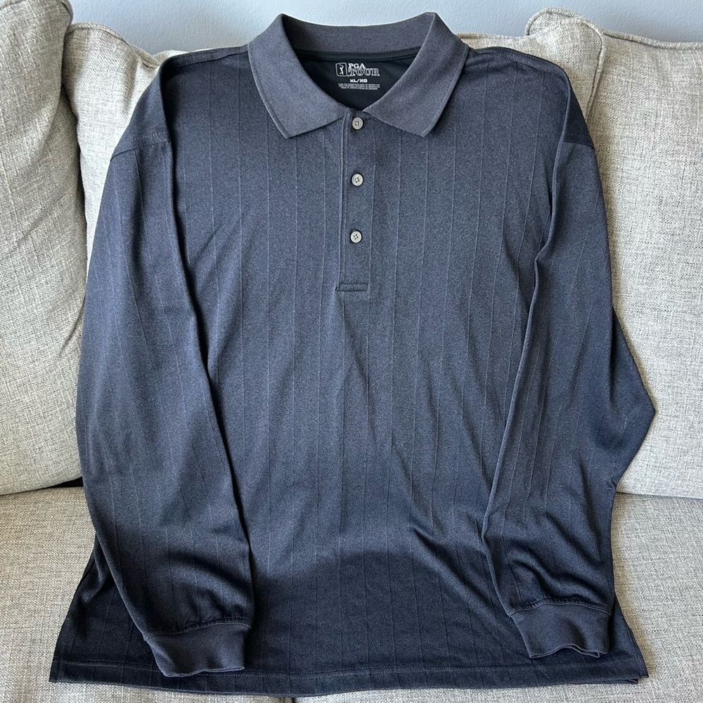 Men’s PGA Tour Long Sleeve Polo